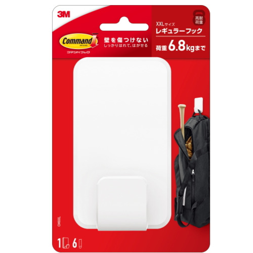 ③つくばい　54㎝✖️43㎝　引き取り限定 スリーエム（3M） コマンドフック XXLサイズ CMXXL 白｜【ハンズネット