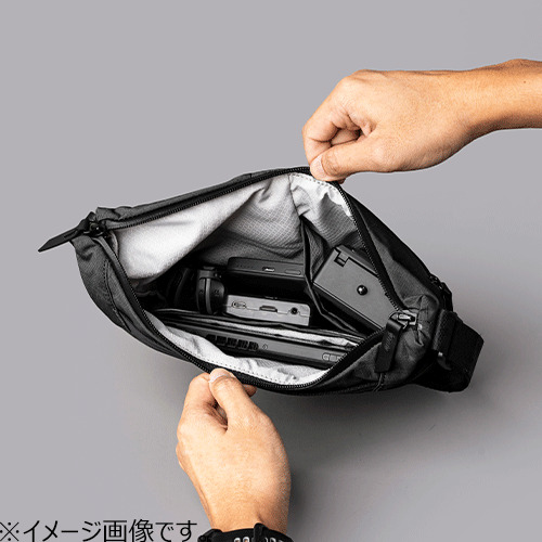 アルパカ（ALPAKA） スリング＆ショルダー FLOW SATCHEL 2L ブラック