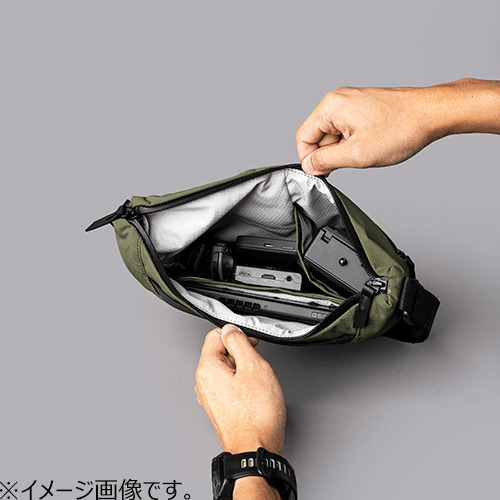 アルパカ（ALPAKA） スリング＆ショルダー FLOW SATCHEL 2L グリーン