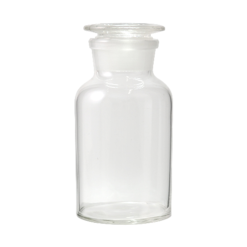 オカ 広口試薬瓶 クリア 500ml