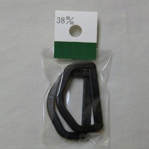  プラスチックDカン LD−38E 38mm 黒 2個入