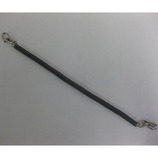 SW ロングコイルキーホルダー BK