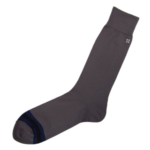 【クリックで詳細表示】hands＋ tabigi トラベルソックス 27～28cm グレー