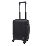 hands+ インテンションスーツケース コインロッカーサイズ 22L マッドブラック