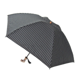 hands+ 1級遮光 新簡単開閉折りたたみ傘 タッセル 50cm ストライプ