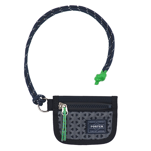 吉田カバン ポーター ヘキサリア コイン カードケース 6 ネイビー 財布 名刺入れ パスケース 東急ハンズネットストア