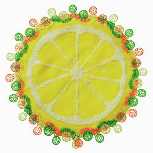 【近沢レース】柑橘系・覆面レスラー 4枚セット【タオルハンカチ】 近沢レース】柑橘系・覆面レスラー 4枚セット【タオルハンカチ