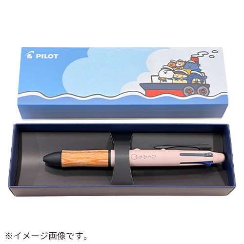 お文具さんキャラクターお名入れ対象】 パイロット（PILOT） 4+1ウッド