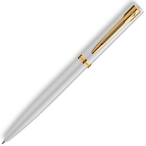 WATERMAN ホワイト ボールペン ケース付き ウォーターマン（WATERMAN） インプレッション ボールペン ホワイトGT