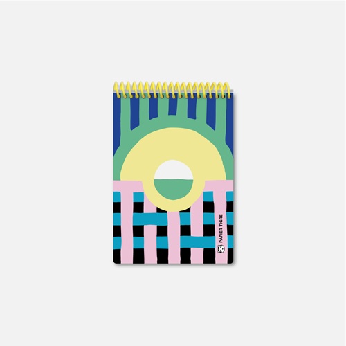 パピエティグル（PAPIER TIGRE） ミニノートブック A7 BOLD Sun