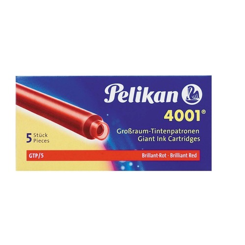 【クリックで詳細表示】ペリカン カートリッジ GTP/5 レッド