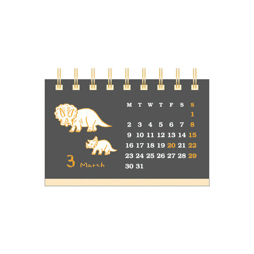 2026年版・卓上】 リュリュ（RYU-RYU） 名刺サイズカレンダー CT-2613