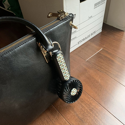 お買い得】 東洋ケース ハンディフックファン シェイプス ダークグレー