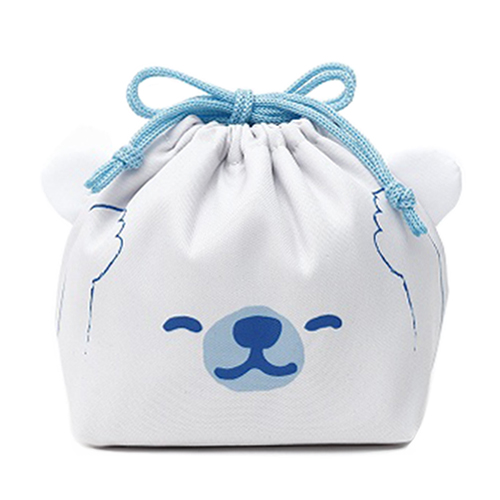 東洋ケース ぎゅっとランチきんちゃく シロクマ KT-KAO-GYU-02