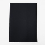 コンサイス 皮革調ブックカバー No.3 新書版 黒