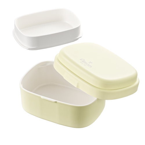 ハンズオリジナル デジュネ 1段でも2段でも使える2WAY ランチボックス