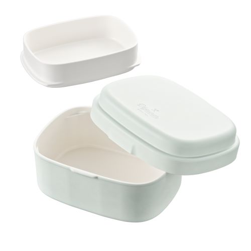 ハンズオリジナル デジュネ 1段でも2段でも使える2WAY ランチボックス