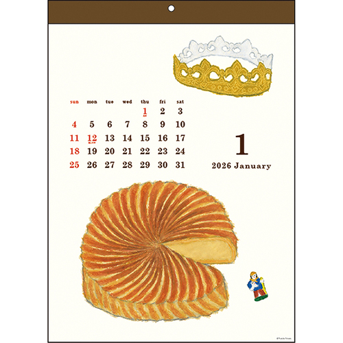 2026年版・壁掛】 グリーティングライフ 米津祐介 C-1673-YZ｜【ハンズ