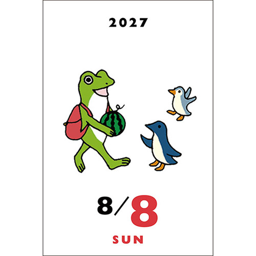 2027年版・日めくり】 グリーティングライフ ミニミニ日めくり
