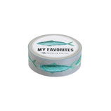 グリーティングライフ My_Favorites マスキングテープ SDZ−10 フィッシュ