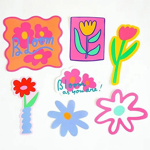 グリーティングライフ シック ステッカーパック MMCKー483