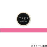 マークス(MARKS) マスキングテープ maste 無地 MST−MKT07−PK ネオンピンク