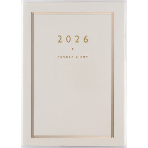 【現在入手困難】 G DIARY (ジー・ダイアリー) 26冊セット 2026年1月始まり】 高橋書店 ポケットダイアリー A6 デイリー1日