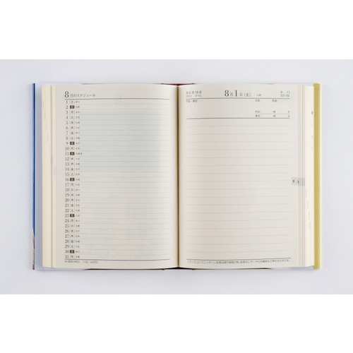 2026年1月始まり】 高橋書店 中型横線当用新日記 B6 デイリー1日