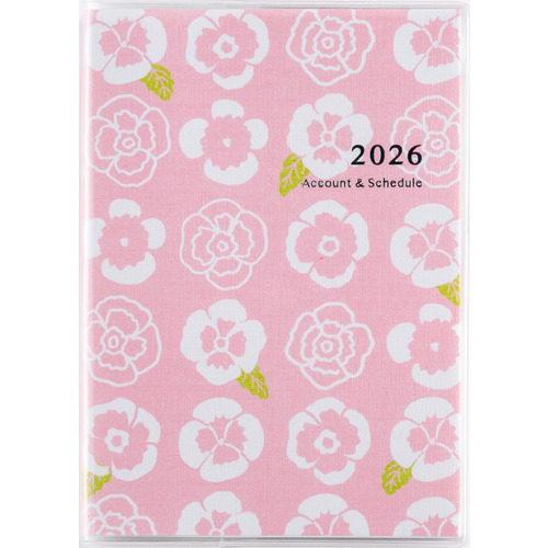 2026年1月始まり】 高橋書店 ポケット家計簿 A6 手帳兼用集計