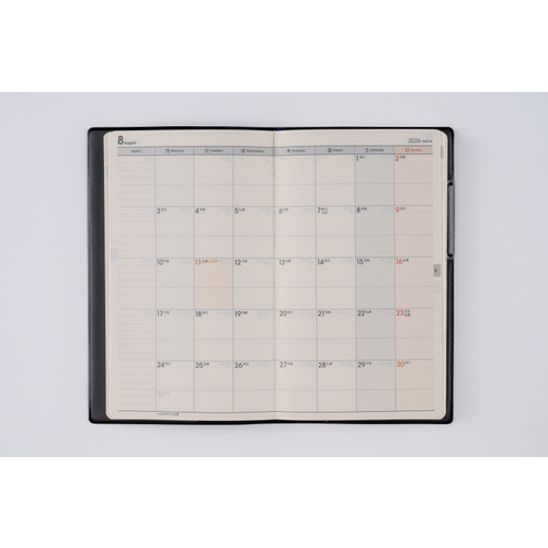 2026年1月始まり】 高橋書店 ニューダイアリーアルファ13 手帳判