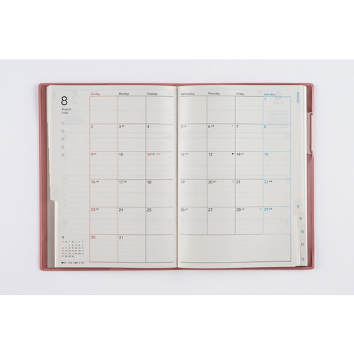 2026年1月始まり】 高橋書店 torinco9 B6 ウィークリーホリゾンタル