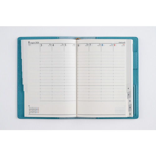 2026年1月始まり】 高橋書店 リシェル8 A6 ウィークリーバーチカル 218