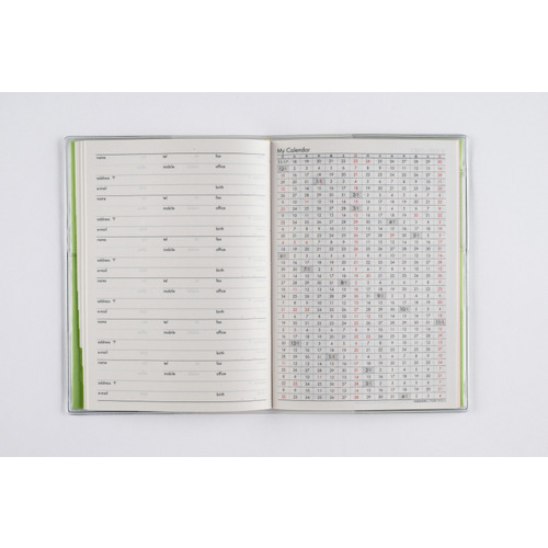 2026年1月始まり】 高橋書店 ミアクレール コケット6 A6 マンスリー