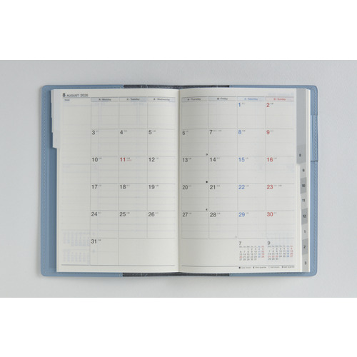2026年4月始まり】 高橋書店 シャルム4 B6 ウィークリーバーチカル 634