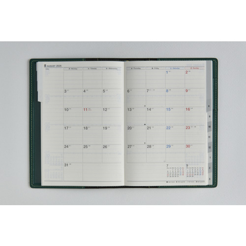 2026年4月始まり】 高橋書店 シャルム8 B6 ウィークリーホリゾンタル