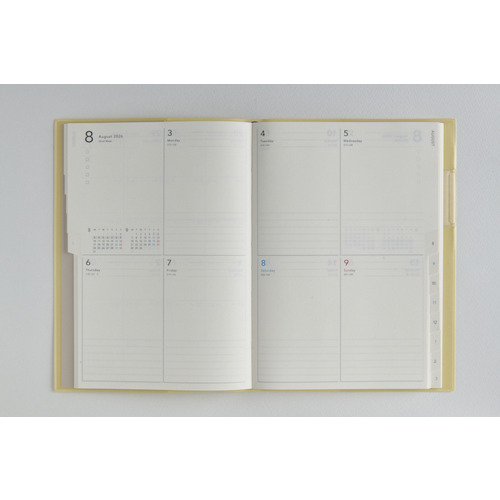 2026年4月始まり】 高橋書店 torinco10 A5 ウィークリーブロック 742