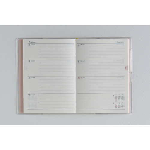 2026年3月始まり】 高橋書店 T'pure3 B7 ウィークリーホリゾンタル 761