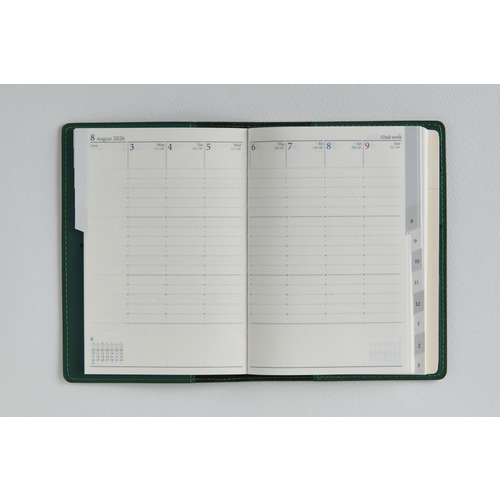 2026年4月始まり】 高橋書店 リシェル5 A6 ウィークリーバーチカル 785