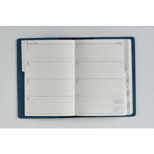 JOLOVELLER完全限定版 2026年4月始まり】 高橋書店 リシェル7 A6 ウィークリーホリゾンタル