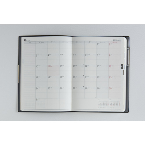 アルカンフェルページ 2026年3月始まり】 高橋書店 フェルテ9 B6 ウィークリーバーチカル 889