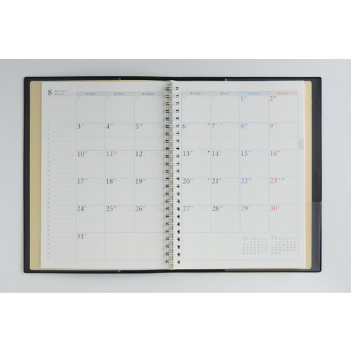2026年4月始まり】 高橋書店 リングダイアリー A5 ウィークリーレフト