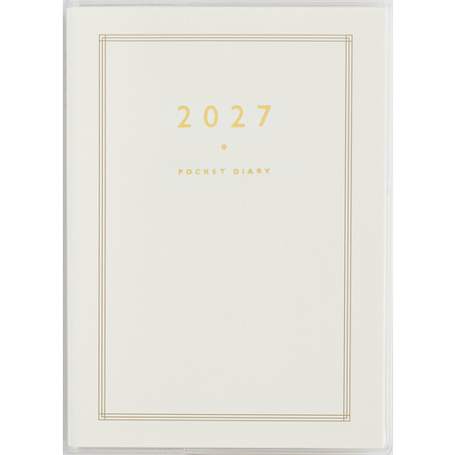 2027年1月始まり】 高橋書店 ポケットダイアリー A6 デイリー1日1