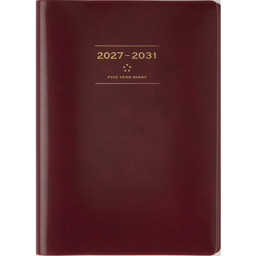 2027年1月始まり】 高橋書店 5年卓上日誌 A5 デイリー2日1ページ 98