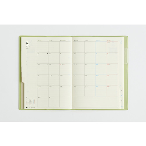 2027年1月始まり】 高橋書店 trinco9 B6 ウィークリーホリゾンタル 592