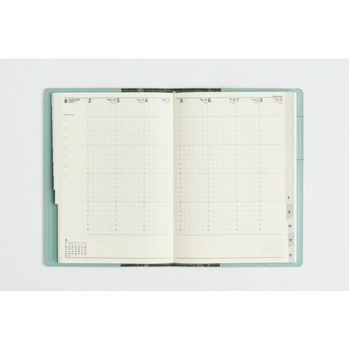 2027年1月始まり】 高橋書店 シャルム8 B6 ウィークリーバーチカル 358