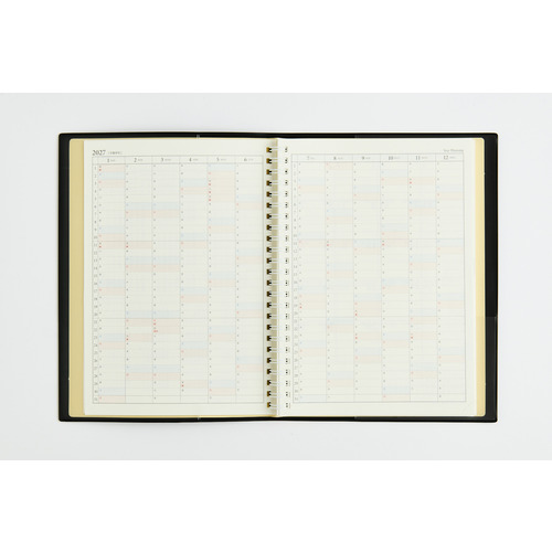 2027年1月始まり】 高橋書店 リングダイアリー A5 ウィークリーレフト