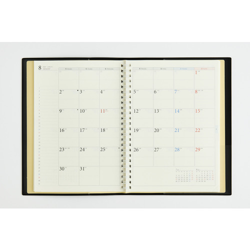 2027年1月始まり】 高橋書店 リングダイアリー A5 ウィークリー