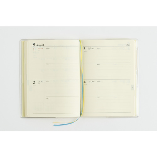 2027年1月始まり】 高橋書店 ポジティブ未来日記 A6 デイリー2日1