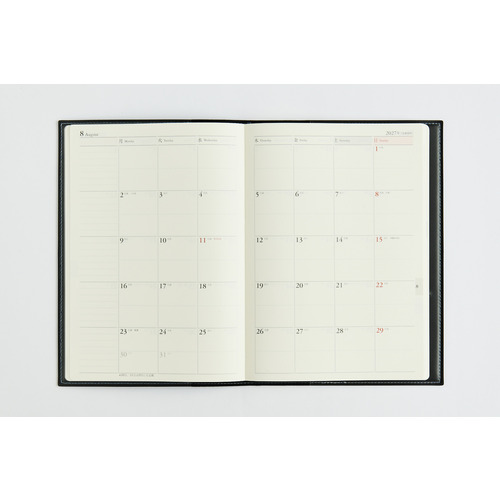 2026年12月始まり】 高橋書店 デスクダイアリー A5 ウィークリーレフト