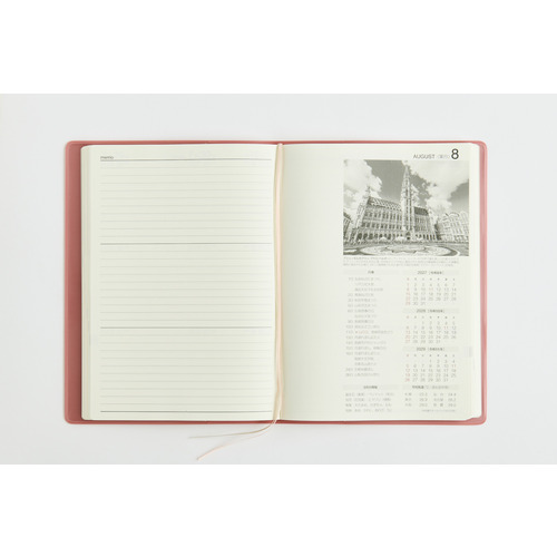 2027年1月始まり】 高橋書店 3年卓上日誌 A5 デイリー2日1ページ 481